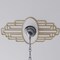 Ekena Millwork Elizabeth Wood Fretwork Pierced Ceiling Medallion, Hickory, 16"W x 8"H x 4 3/8"IW x 7 5/8"IH x 3/8"T CMWP16X08X0375EBHI - alternate 7